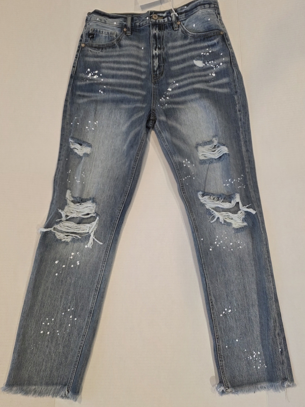 Kancan Distressed Blue Women’s Ripped Jeans